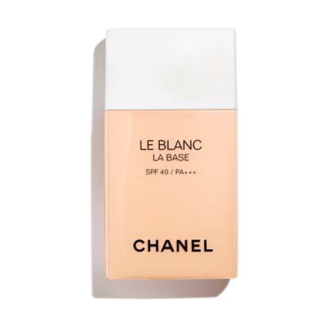 chanel la bellezza|LE BLANC .